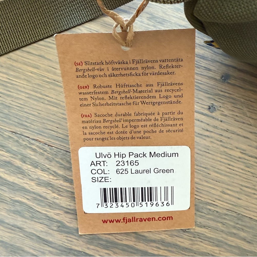 Fjallraven Ulvo Belt Bag - Picture 5 of 5